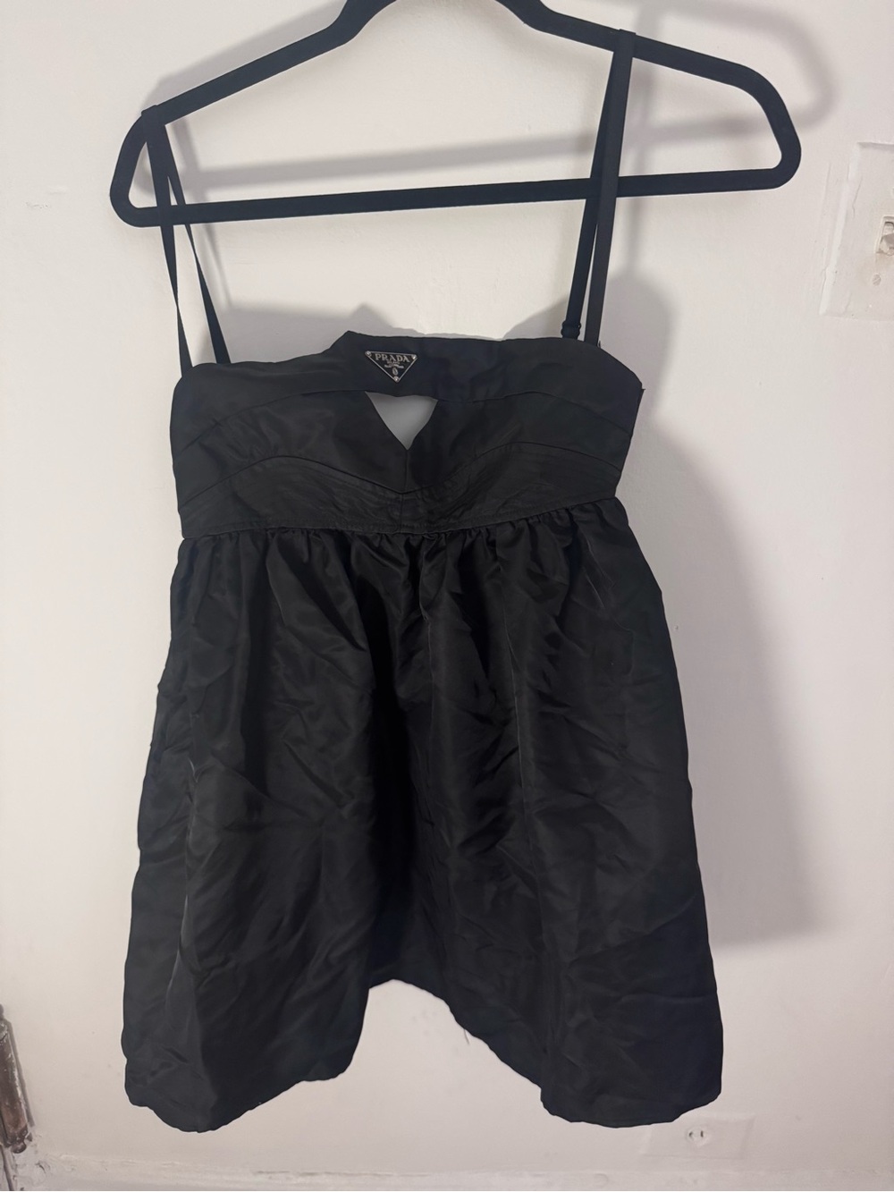 Prada Nylon Mini Babydoll Dress (Seen on Paige DeSorbo)